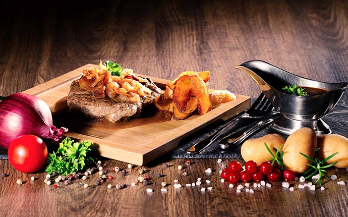 Zwiebelrostbraten